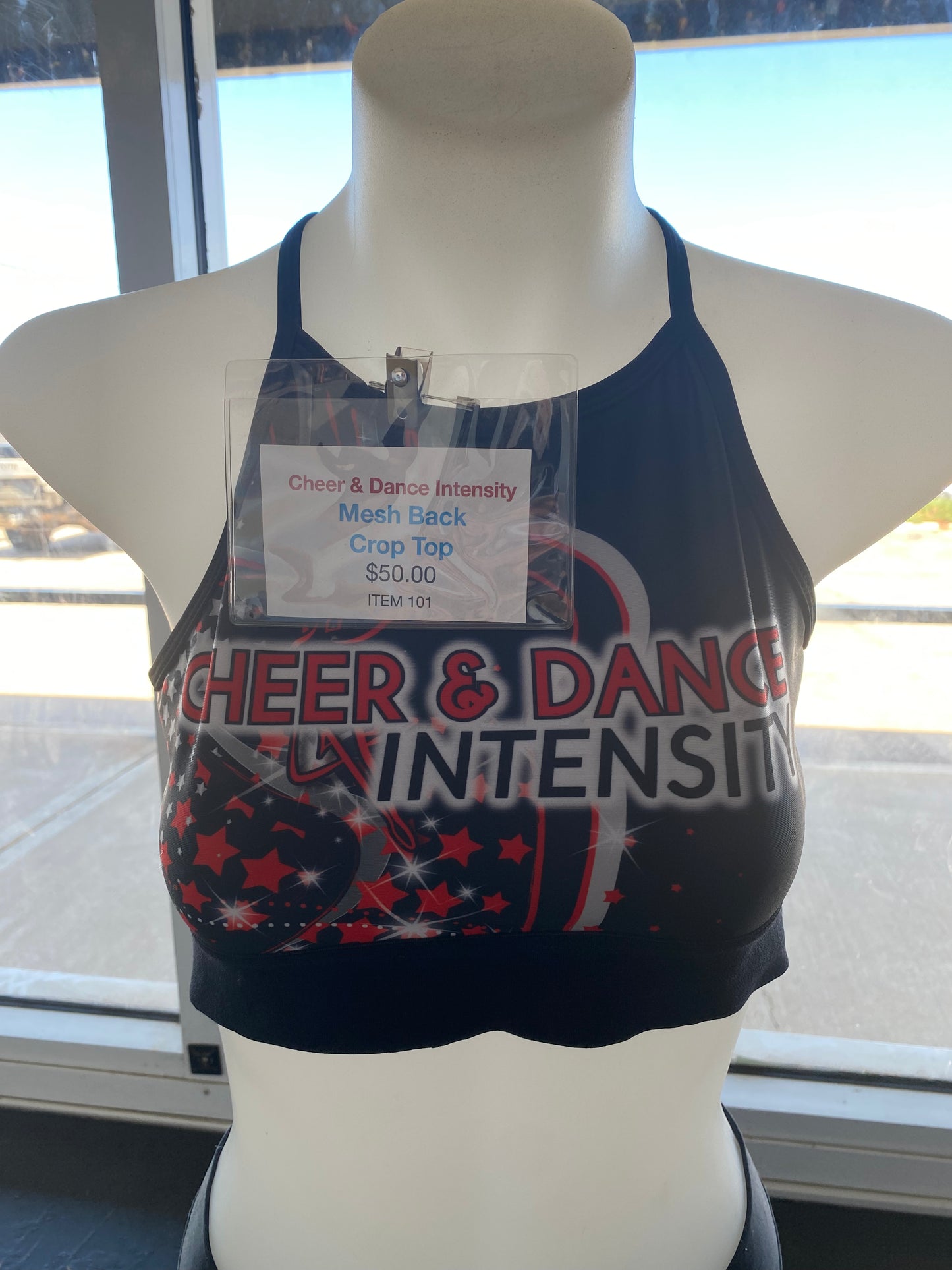 Mesh Back Crop Top - FLASH SALE